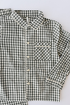 Rylee + Cru Long Sleeve Pajamas - Evergreen Gingham