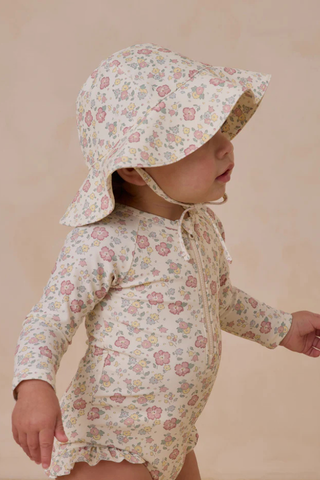 Quincy Mae Sun Hat - Bloom