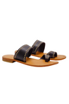 Free People Amelie Tiny Stud Sandal - Black