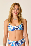 Carve Escondido Compression Reversible Top - Cloud Mezcal/Lagoon