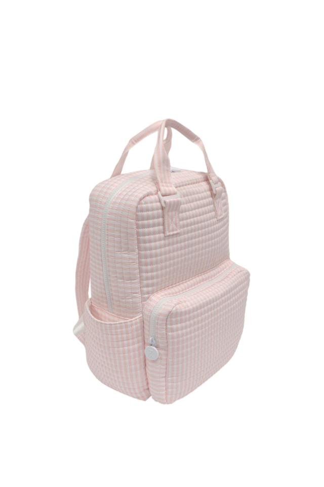 TRVL Design Quilted All You Need Bag - Pimlico Stripe Pink