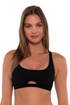 Sunsets Brandi Bralette - Black