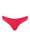 Maaji Light Pink Flower Red Flirt Bottom - Red