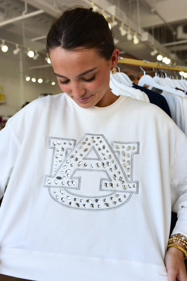 MS Millie Sweatshirt - AU Rhinestones