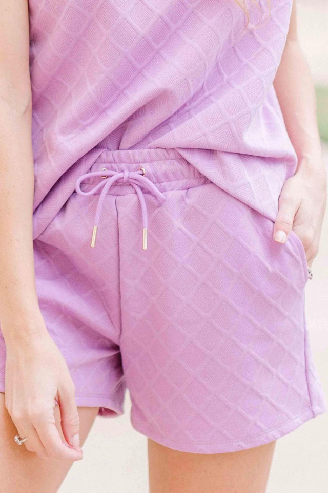 Mary Square Claire Set - Lilac