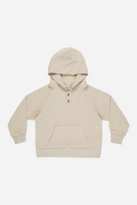 Rylee + Cru Waffle Hoodie - Stone