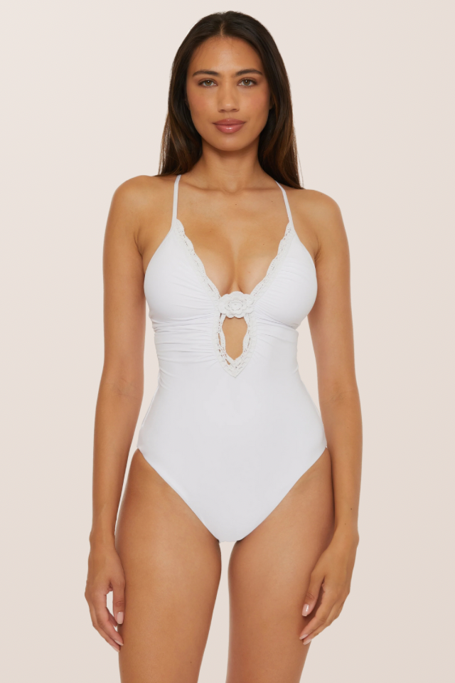 Becca Colette Plunge 1pc - White