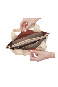 Hobo Small Vida Tote - Almond