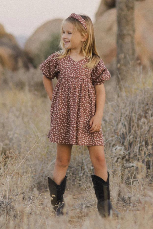 Rylee + Cru Jolene Dress - Rosette