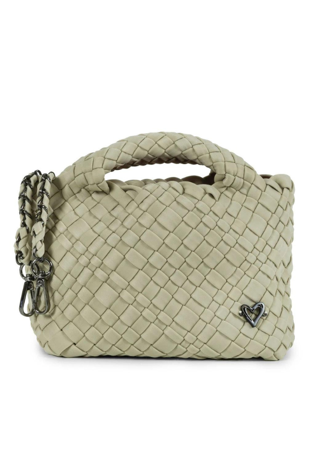 PreneLOVE Tiny Woven Tote - Khaki