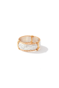 Ronaldo Angelina Ring - Gold and Silver