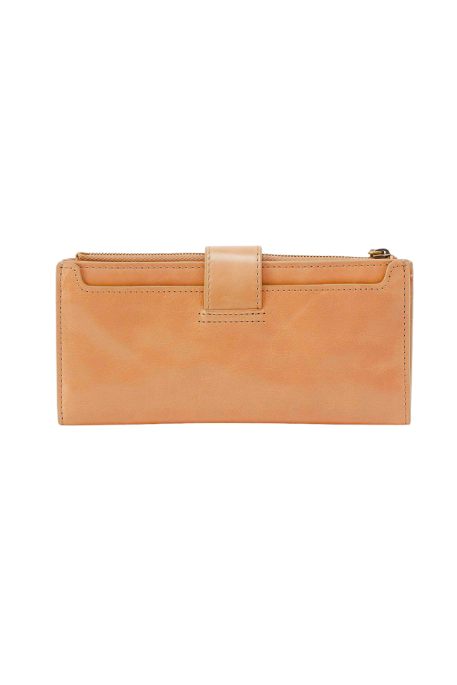 HOBO Dunn Continental Wallet - Natural