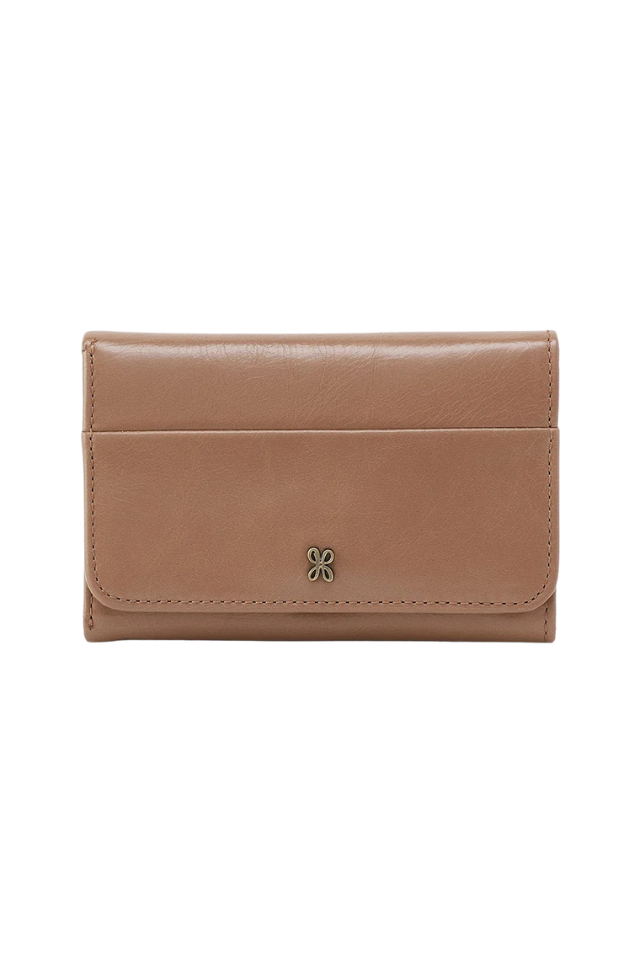 HOBO Jill Trifold Wallet - Cashmere