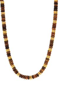 Ellie Vail Athena Beaded Necklace - Gold