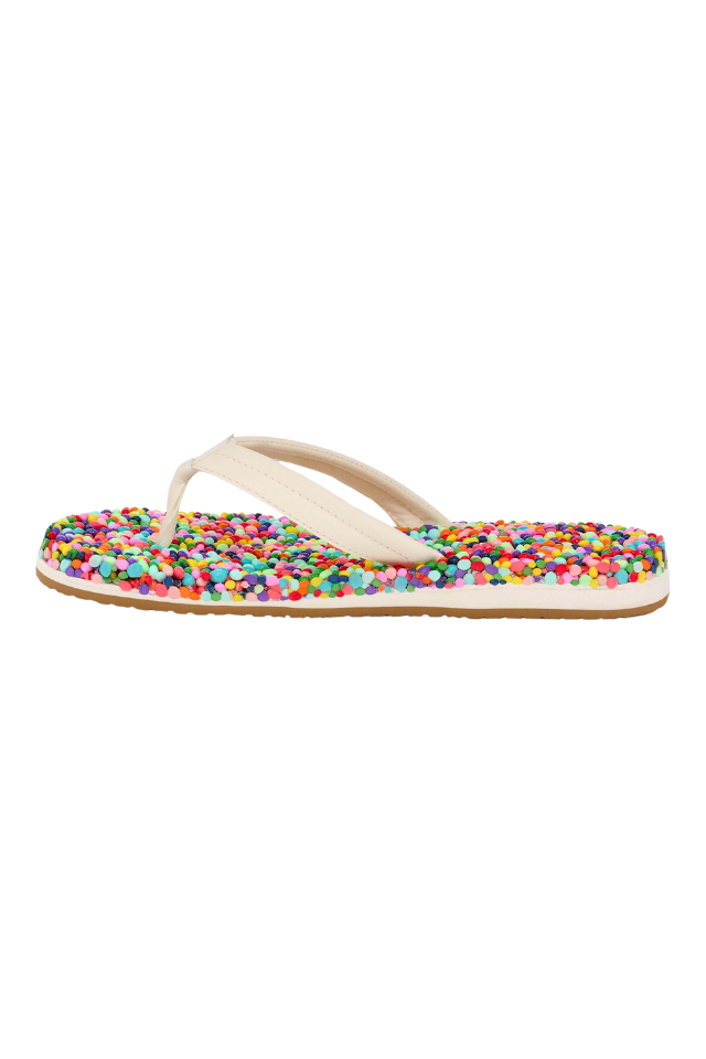 Sanuk Bubblecush - Rainbow Confetti