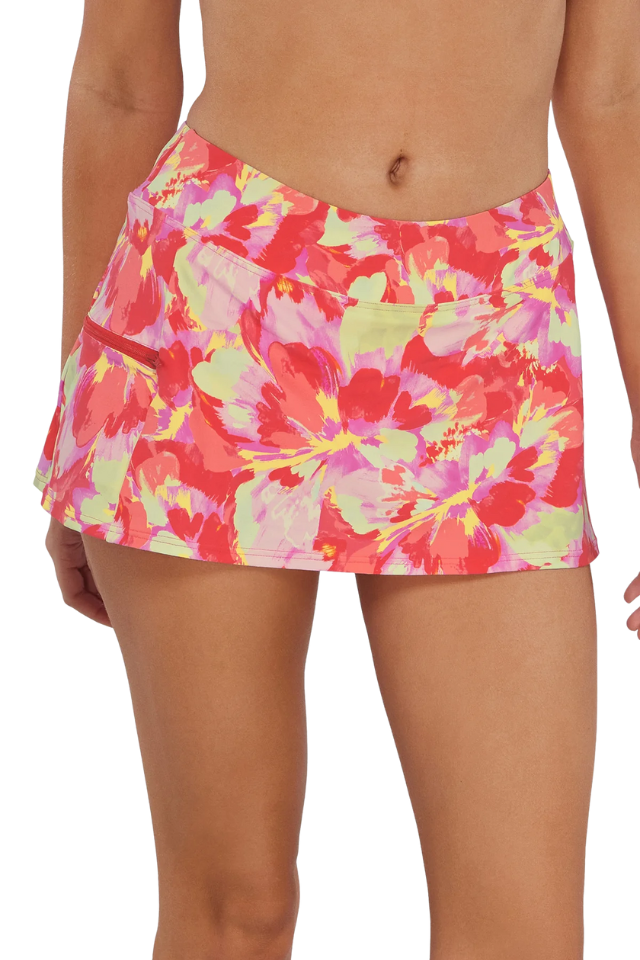 Sunsets Sporty Swim Skirt - Butterfly Beach