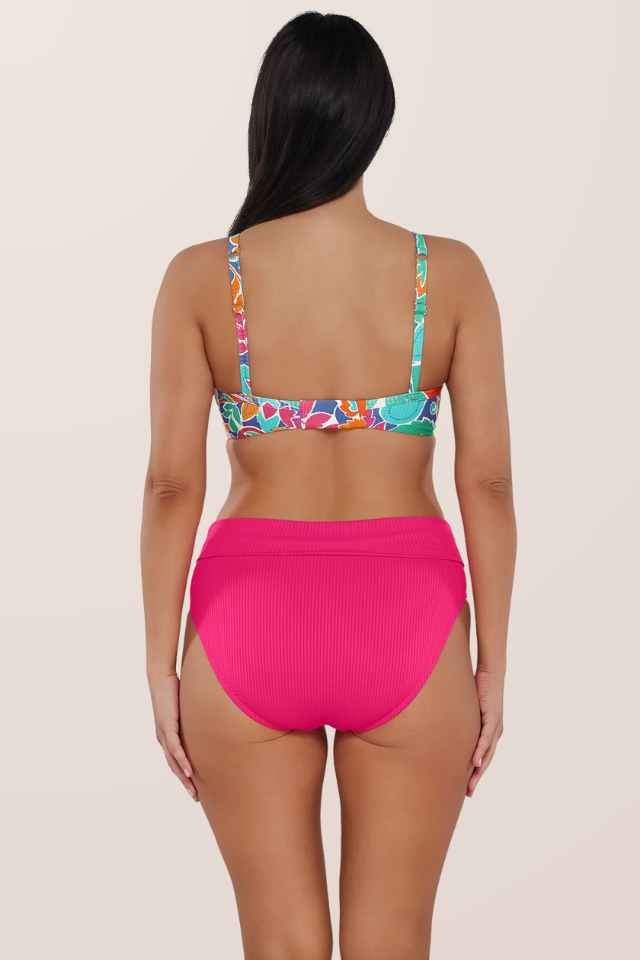Sunsets Crossroads Underwire - Festive Floral Sandbar Rib