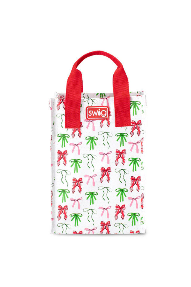 SWIG Tall Gift Bag - Ribbons and Bows