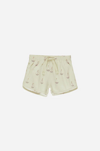 Quincy Mae Boys Swim Short - Sailboats