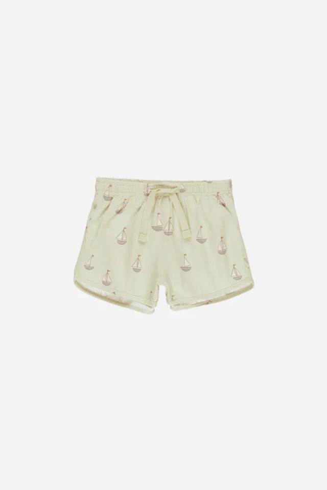 Quincy Mae Boys Swim Short - Sailboats