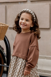 Rylee + Cru Sweatshirt Dress - Vintage Bloom