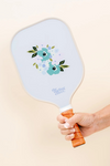 Darling Effect Pickleball Paddle - Lively Floral Periwinkle