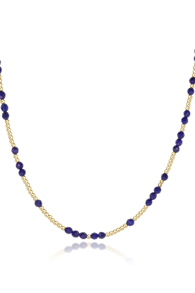 enewton 15" Choker Hope Unwritten Gemstone - Lapis