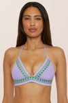 Becca Fiesta Halter Top - Bellflower