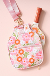 Darling Effect Pickleball Paddle Case - Beyond Blooms Pink Orange