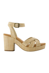 Toms Majorca Strappy - Almond Raffia