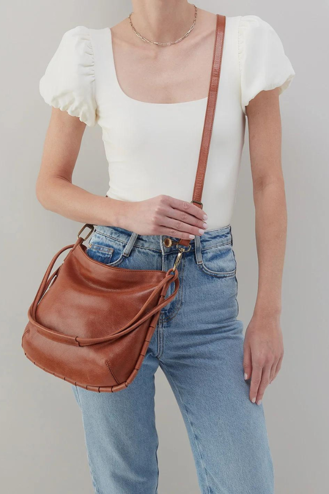 HOBO Phoebe Shoulder Bag - Saddle