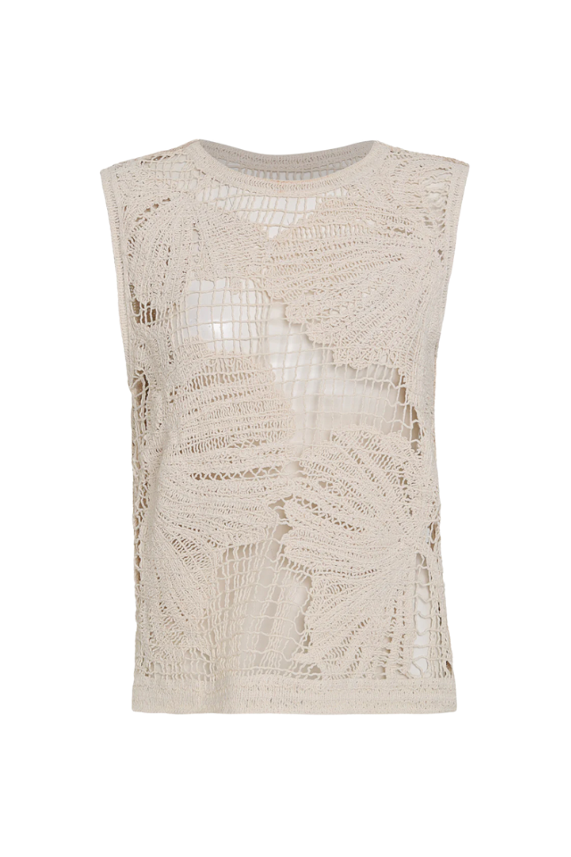 Maaji Shell Knit Shell Shirt - Open Beige