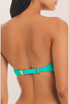 Bleu Twist Bandeau Top - Bora Bleu