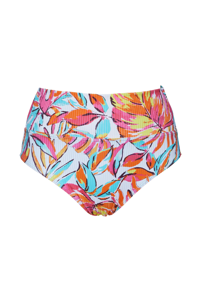 Sunsets Hannah High Waist - Palms Serenade Sandbar