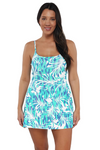 Sunsets Naomi Swim Dress - Sea Breeze