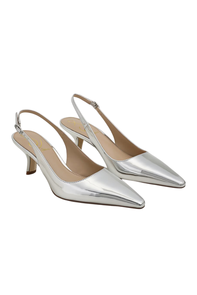 Sam Edelman Bianka Sling - Off Silver