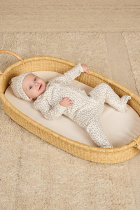 Quincy Mae Zip Long Sleeve Sleeper Footie - Scatter