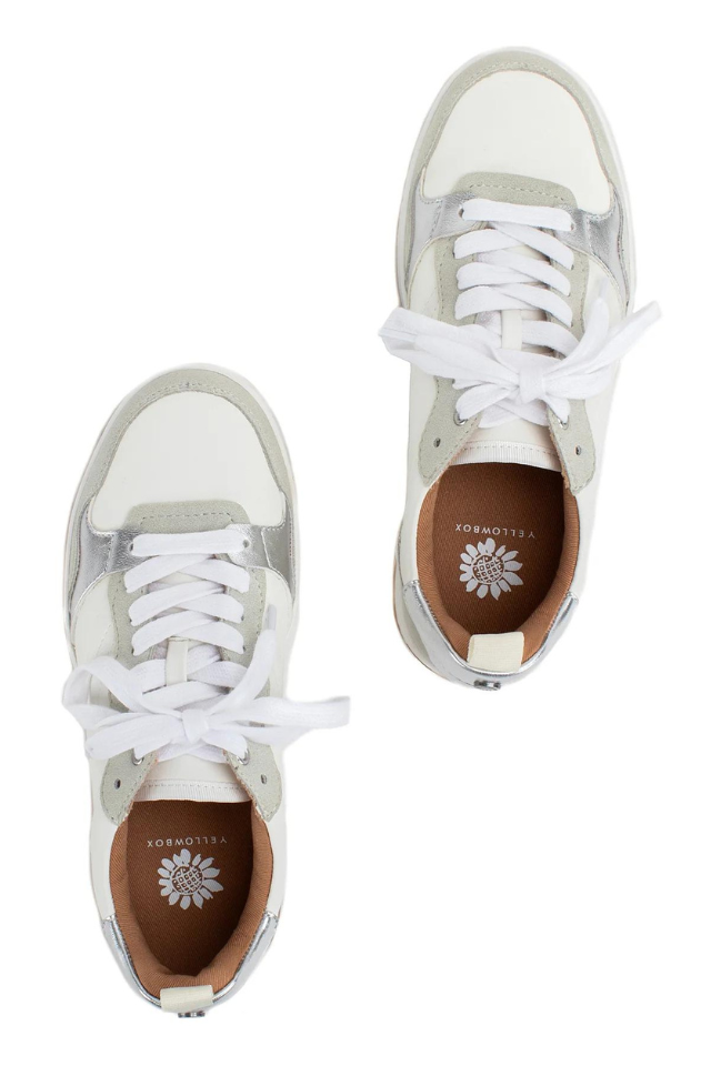 Yellow Box Nayari Sneaker - White