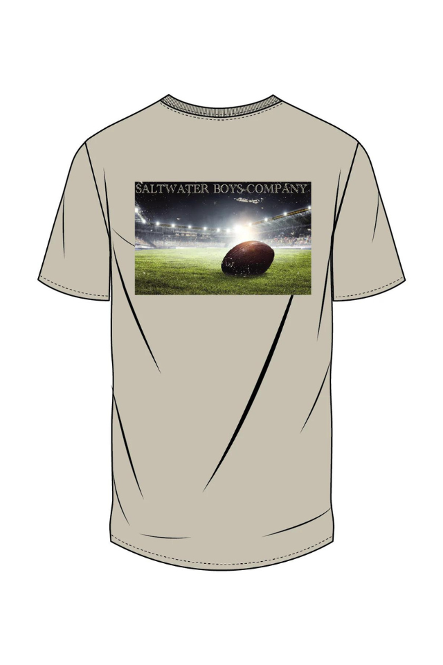 Saltwater Boys Football SS Graphic Tee