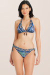 Bleu Swim Side Tie Hipster - Navy Multi