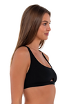 Sunsets Brandi Bralette - Black