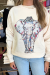 Chelsea McShane Sweatie Natural AL-elephant Sweatshirt