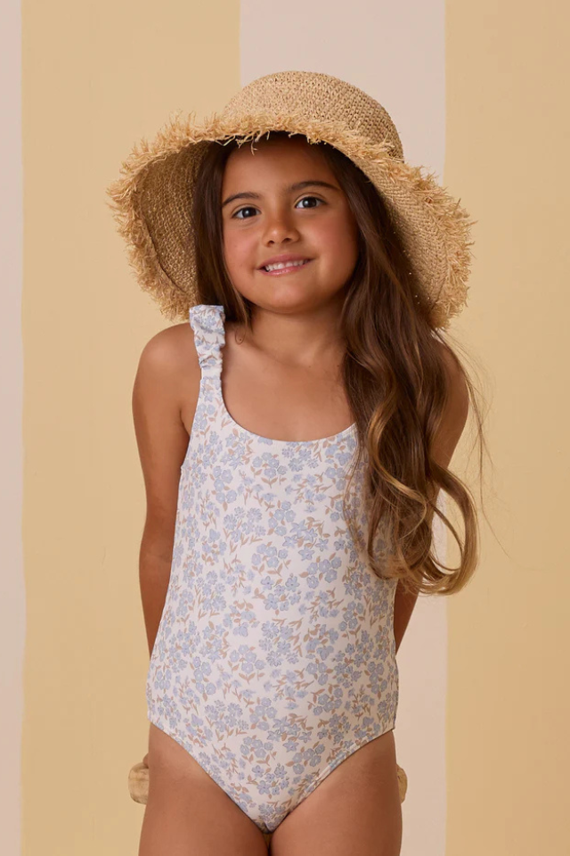 Rylee + Cru Straw Bucket Hat