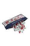 Oh My Mahjong Bag - Navy Bamboo