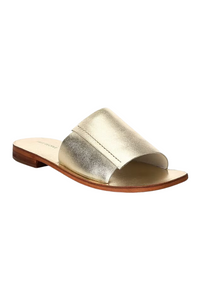 Free People Verona Slide Sandal - Gold