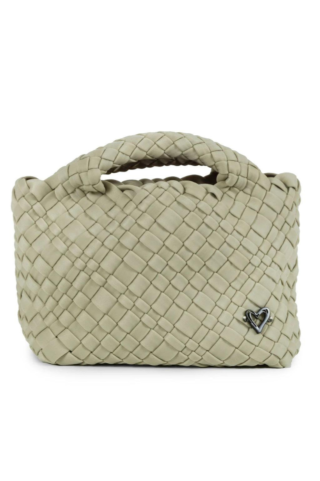 PreneLOVE Tiny Woven Tote - Khaki