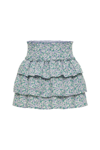 Pleat Sally Skirt - Meadow