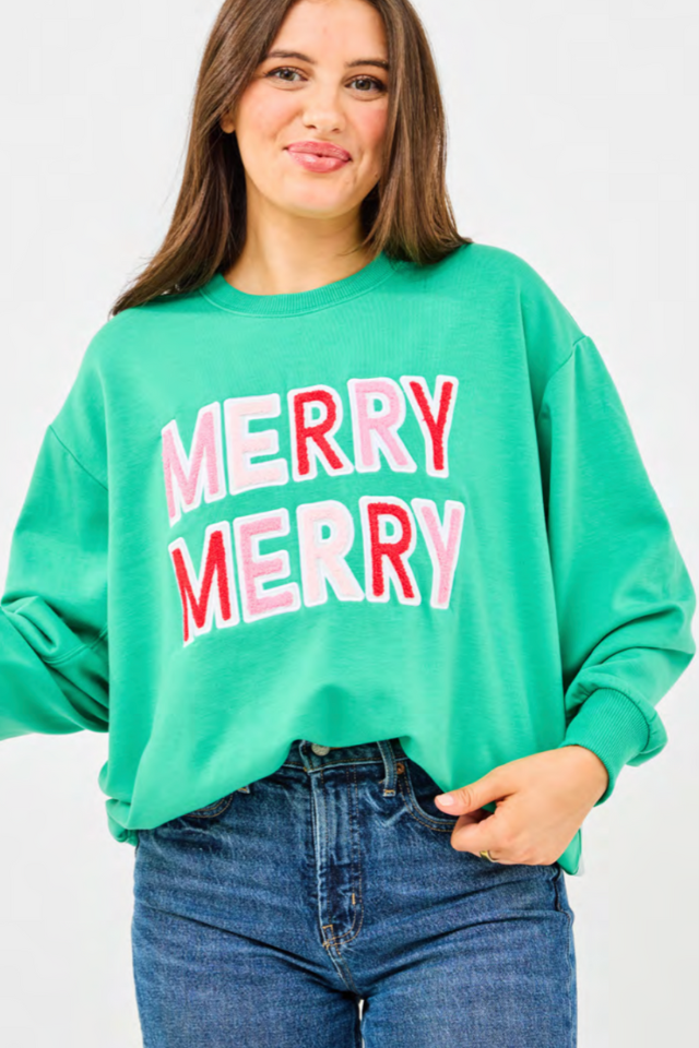 MS Sweatshirt Sarah - Merry Merry