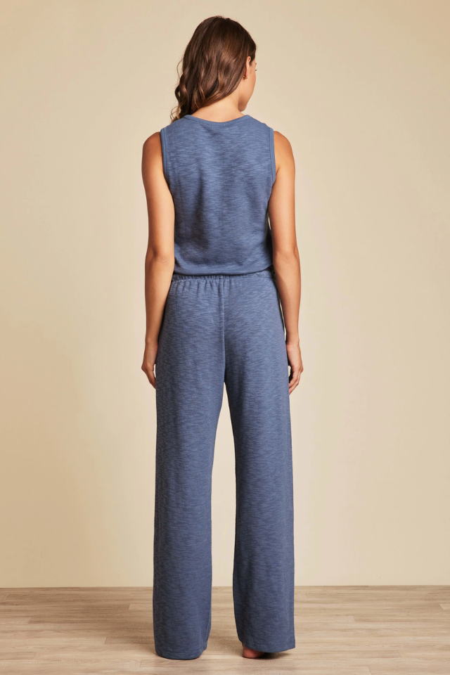 Barefoot Dreams Malibu Collection Slub Double Knit Tank - Lakeside