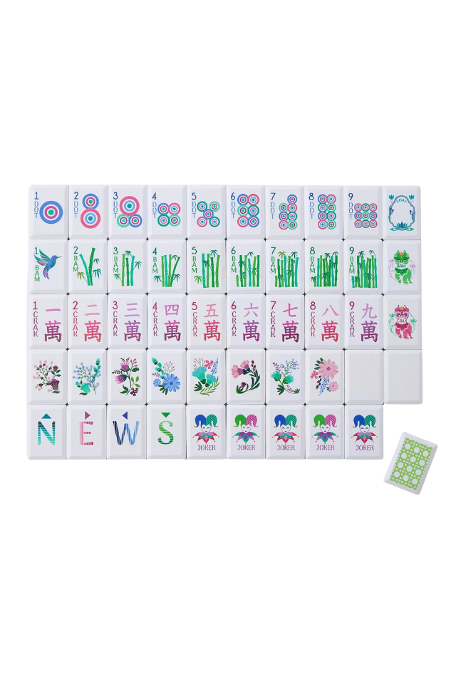 Oh My Mahjong Jardin Debutant Tile Set